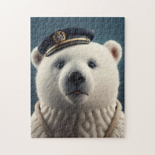 Polar Beer piloot kapitein Legpuzzel (Verticaal)