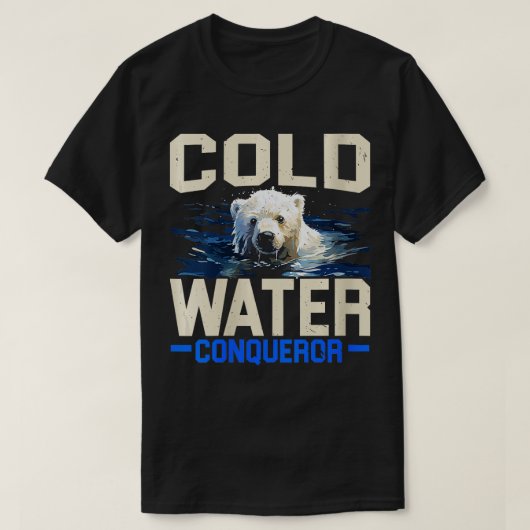 Polar Beer Plunge Icy Water Polar Plunge VNeck T-shirt (Design voorkant)