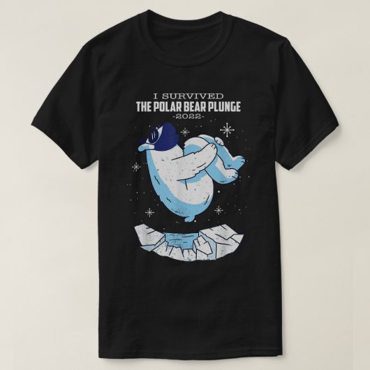 Polar Beer Plunge met FaceMask T-shirt (Design voorkant)