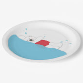 Polar Beer Plunge Papieren Bordje (Gekanteld)