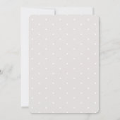 Polar Beer Pool Party roze Baby shower Invitation Kaart (Achterkant)