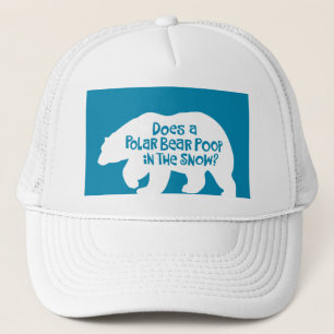 Polar Beer Poop Trucker Pet