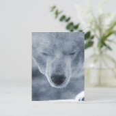 Polar Beer Portrait Briefkaart (Staand voorkant)