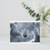 Polar Beer Portrait Briefkaart (Staand voorkant)