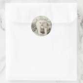 Polar Beer Poster Ronde Sticker (Tas)