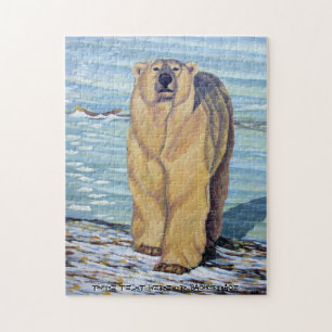 Polar Beer Puzzle Personalized Polar Beer Art Gift Legpuzzel