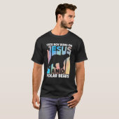 Polar Beer Quote Cool Polar Beren Kleding voor Jon T-shirt (Voorkant volledig)