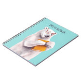 Polar Beer Reading Art – Boekenliefhebber Notitieboek (Linkerzijde)