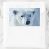 Polar Beer Rechthoek Stickers (Tas)