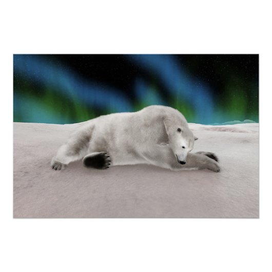 Polar Beer Resting Perfect Poster (Voorkant)