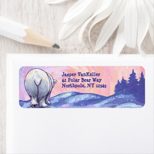 Polar Beer Return Address Labels (Insitu)