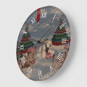 Polar Beer Roman Numeral Clock Grote Klok (Hoek)