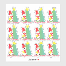 Polar-beer Schattige Sticker