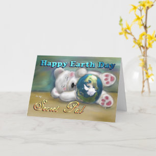 Polar Beer Secret Pal Card Earth Day Kaart