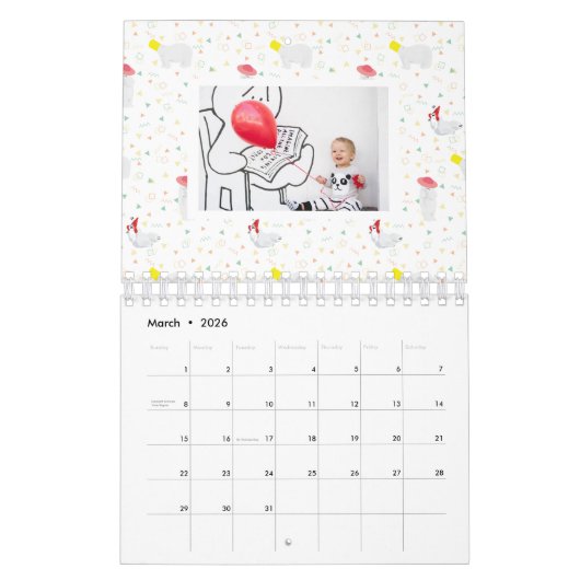 Polar Beer seizoensgebonden achtergrond fotokalend Kalender (Mar 2026)