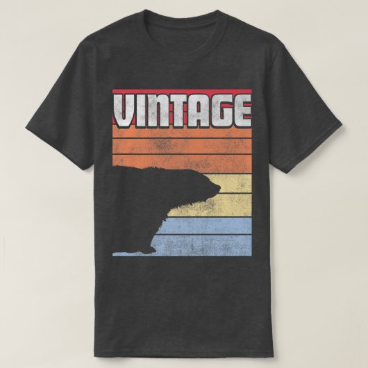 Polar Beer Shirt Retro Style Mannen Vrouwen Kind (Design voorkant)