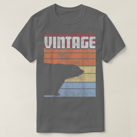 Polar Beer Shirt Retro Style Mannen Vrouwen Kind (Design voorkant)
