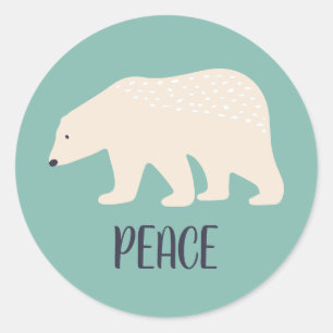 Polar Beer Simple Style Peace Envelope zegels