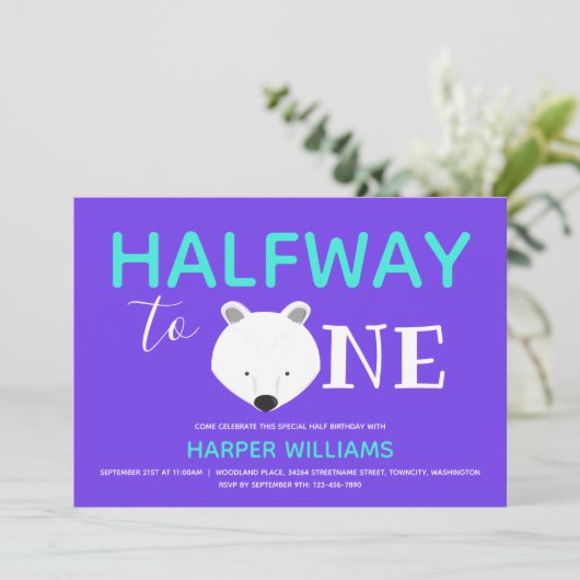 Polar Beer Six Maandelijkse Uitnodiging Van een ha (Staand voorkant)