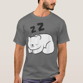Polar Beer Slapend Tired Arctic Ice Beer T-shirt