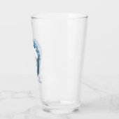 Polar Beer Sneeuwvlokken Art Nouveau Glas (Links)