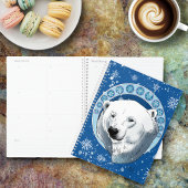 Polar Beer Sneeuwvlokken Art Nouveau Planner