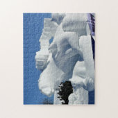 Polar Beer Snow Sculpture, Quebec, Canada Legpuzzel (Verticaal)