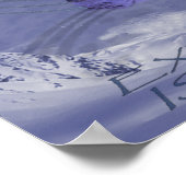 Polar Beer Snow Wereldbol copy Poster (Hoek)