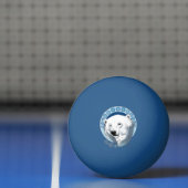 Polar Beer Snwoflakes Art Nouveau Pingpongbal (Net)