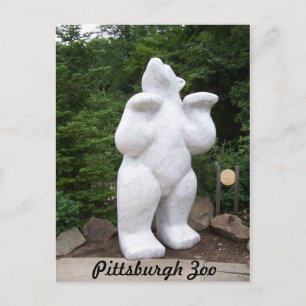Polar Beer Statue Briefkaart