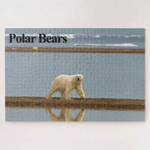 Polar Beer Stroll Jigzaag Puzzle Legpuzzel