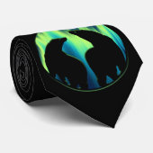 Polar Beer Stropdassen Wildlife Art Stropdas Beer  (Opgerold)