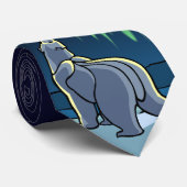 Polar Beer Stropdassen Wildlife Art Stropdas Beer  (Opgerold)