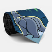 Polar Beer Stropdassen Wildlife Art Stropdas Beer  (Opgerold)