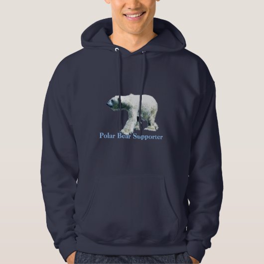 POLAR BEER Supporter Hoodie (Voorkant)