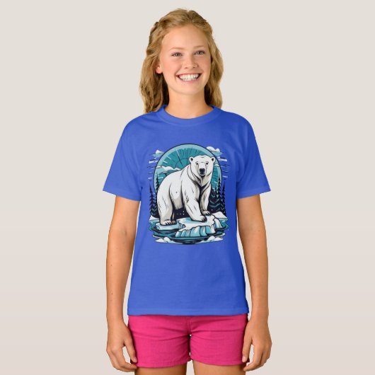 Polar beer T-shirt (Voorkant volledig)