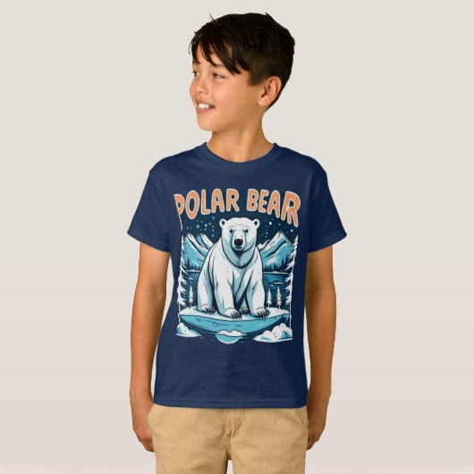 Polar beer T-shirt (Voorkant volledig)