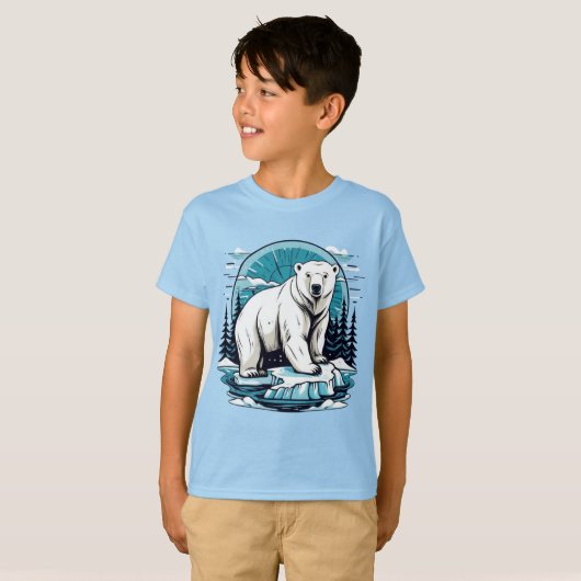 Polar beer T-shirt (Voorkant volledig)