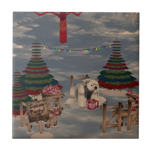 Polar Beer Tile Tegeltje (Voorkant)