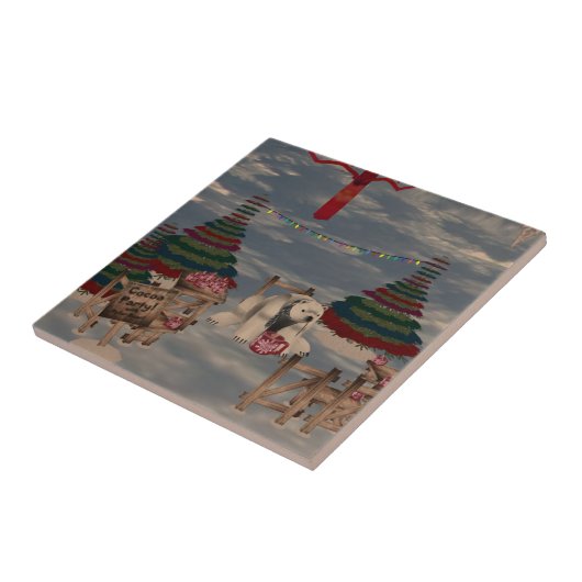 Polar Beer Tile Tegeltje (Zijkant)