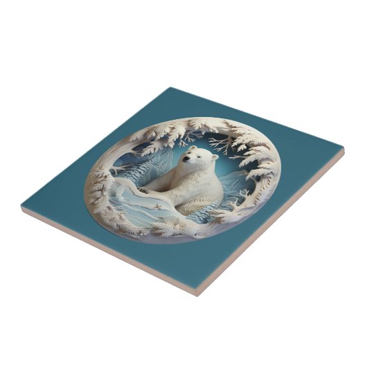 Polar Beer Tile Tegeltje (Zijkant)