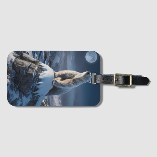 Polar Beer Top Frosty Heights Bagagelabel (Voorkant (horizontaal))