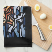 Polar Beer Towel Native Art Beer Tea Towel Gift Theedoek (Quarter Fold)