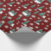 Polar Beer Tree Boerderij Cadeaupapier (Hoek)