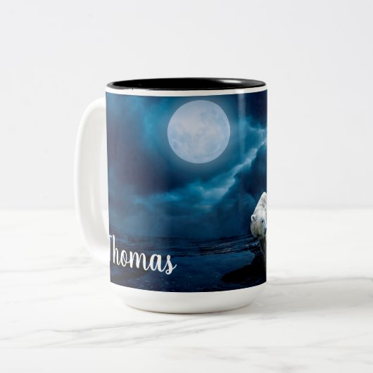 Polar Beer Two-Tone Coffee Mok (Voorkant links)