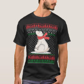 Polar Beer Ugly KerstSweater Family Matching T-shirt (Voorkant)