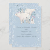 Polar Beer Vakantie Kaart (Voorkant / Achterkant)