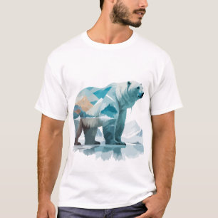 Polar Beer Vector Art Animal Majestic Natuur Wild T-shirt