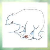 Polar Beer venster vastklampen Raamsticker (Vel 3)