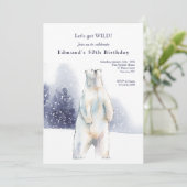 Polar Beer verjaardagsfeestje Kaart (Staand voorkant)